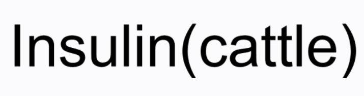 Insulin(cattle)5 mg