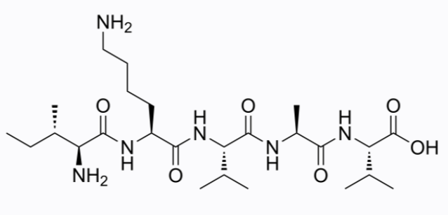 H-Ile-Lys-Val-Ala-Val-OH 1 mg