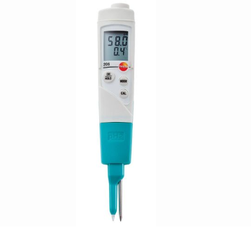 酸碱度/温度测量入门级套装  testo 206 pH2 套装 Testo/德图