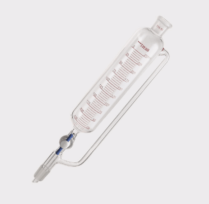 带刻度恒压滴液漏斗 四氟节门，磨口：19/22，250ml 特优级|250ml