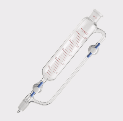 带刻度恒压滴液漏斗 双四氟节门，磨口：19/22，125ml 特优级|125ml