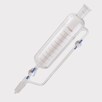 带刻度恒压滴液漏斗 双四氟节门，磨口：24/40，500ml 特优级|500ml