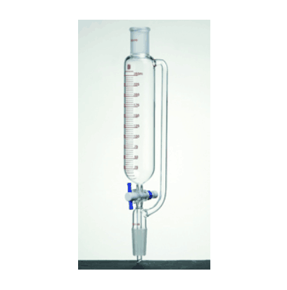 精细可调式带刻度恒压滴液漏斗 磨口：14/20，节门孔径：2mm，25ml|25ml