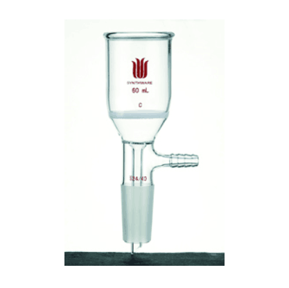 具磨口砂芯布什漏斗 60ml，磨口：14/20，G3砂板|60ml