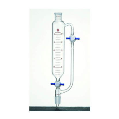 带刻度恒压滴液漏斗 双四氟节门，14/20，10ml|10ml