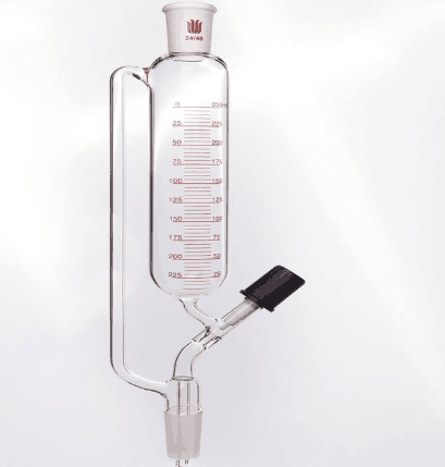 精细可调式带刻度恒压滴液漏斗 具0-4mm高真空阀，磨口：24/40，250ml|250ml