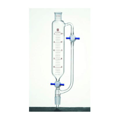 带刻度恒压滴液漏斗 双四氟节门，24/40，1000ml|1000ml