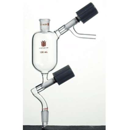 加液漏斗 用于无水无氧操作 具0-4mm高真空阀， 24/40 250ml