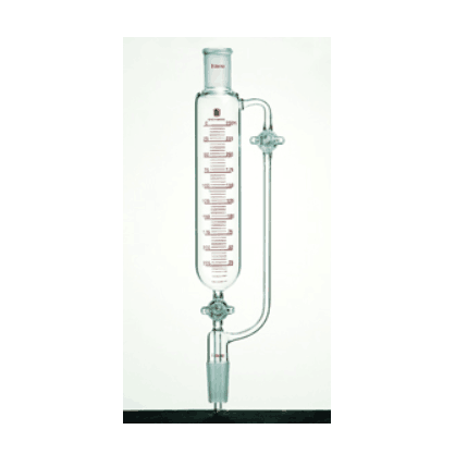 带刻度恒压滴液漏斗 双玻璃节门，19/22，60ml|60ml